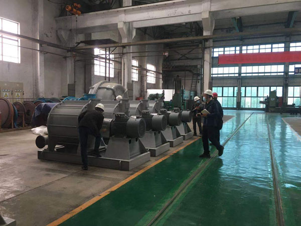 威立雅水務來我公司驗收美錦項目設備